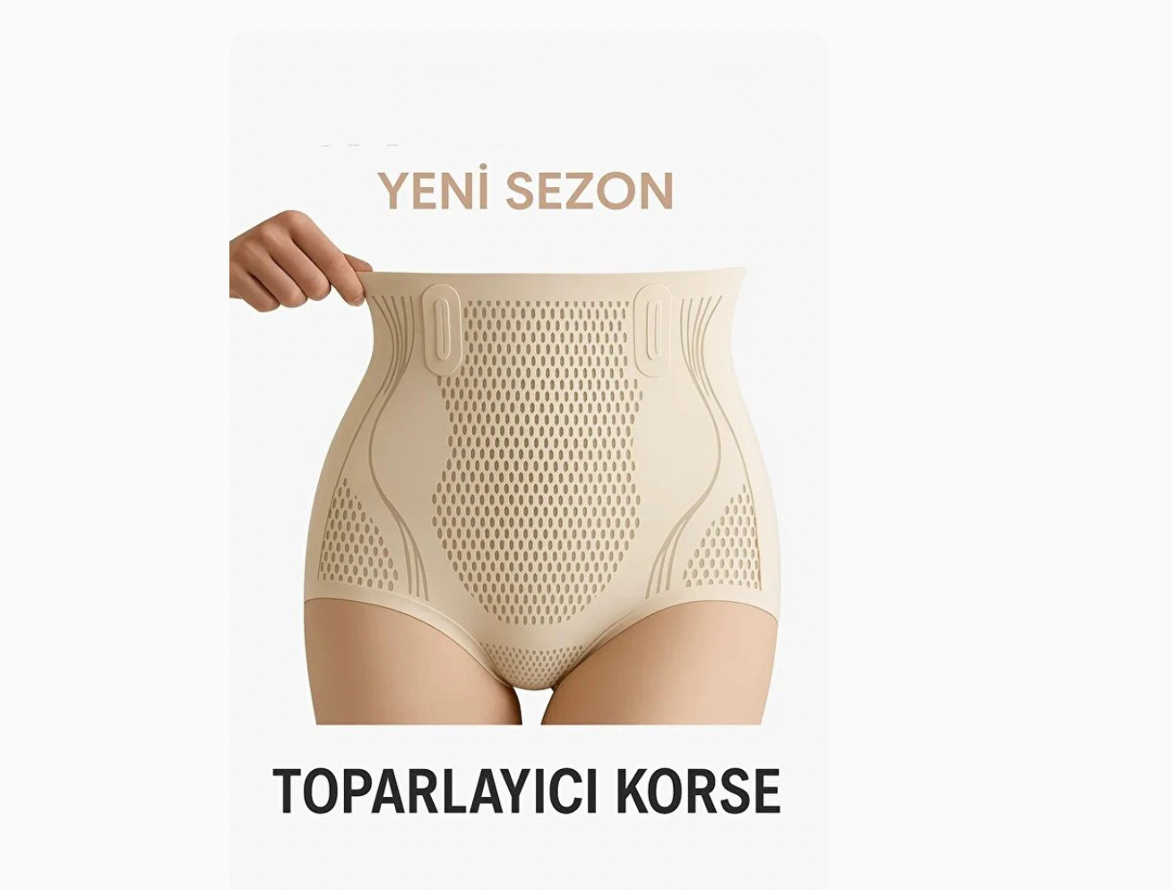 VELOURA Élégance Sculpt Luxe™ Premium Toparlayıcı Bel Korsesi